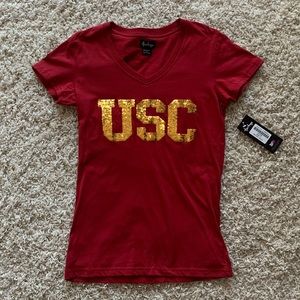 USC Women’s V-Neck Tee